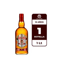 CHIVAS REGAL - Whisky 12 Años 40° 1L
