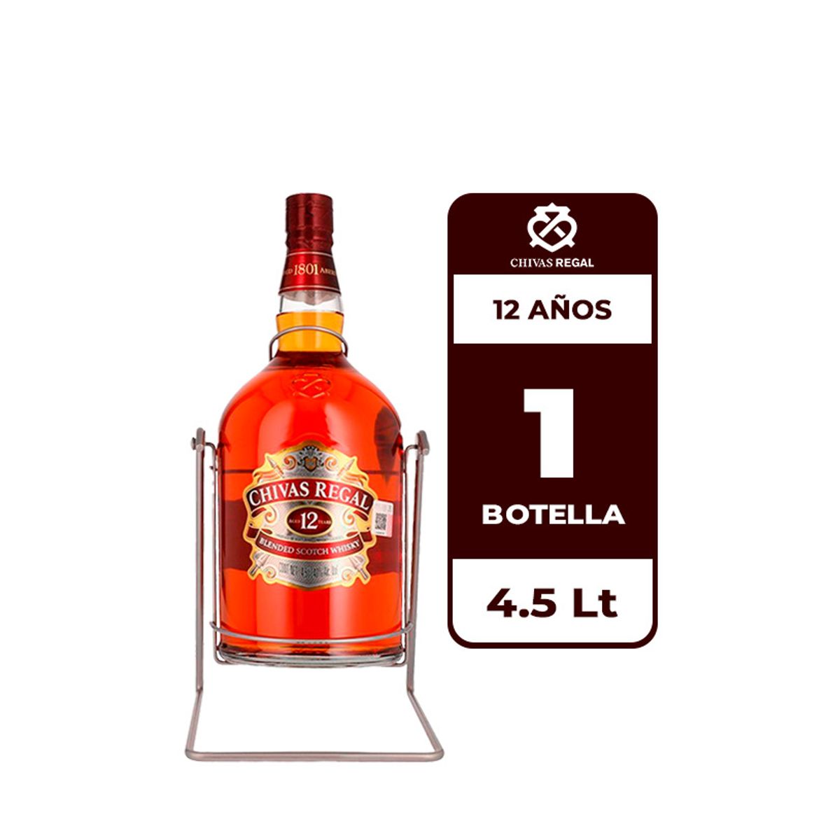 CHIVAS REGAL - Whisky Chivas Regal 12 Años 40° 4.5L