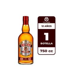 CHIVAS REGAL - Whisky 12 Años 40° 750cc