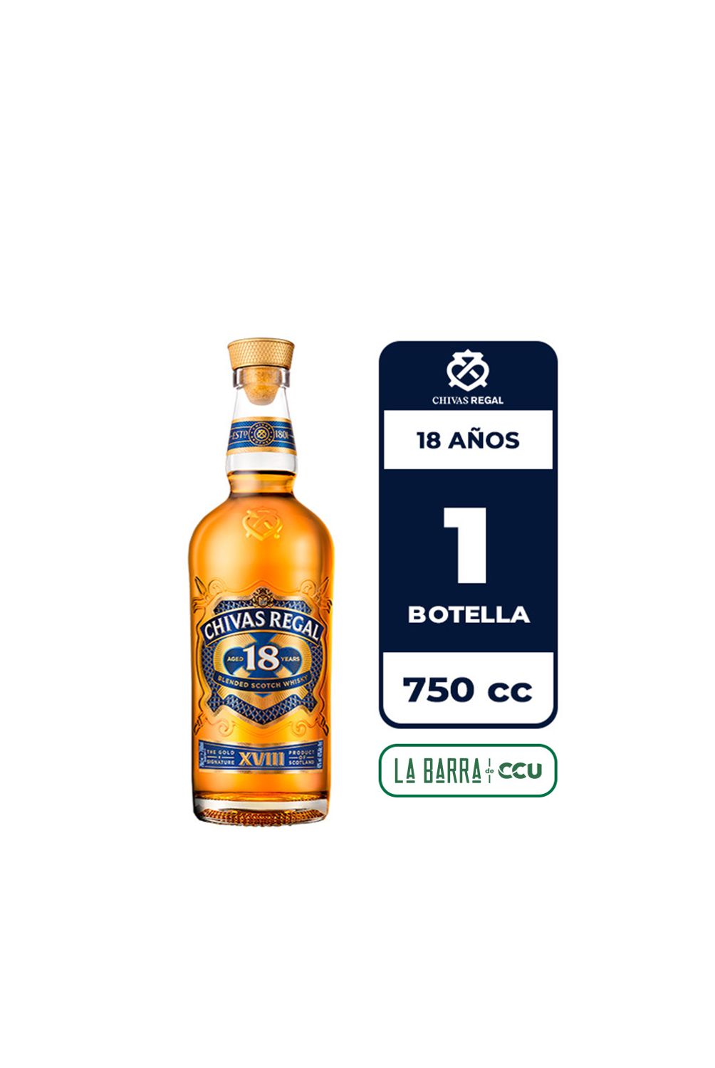 飲料・酒 CHIVAS REGAL 18年 4本セット