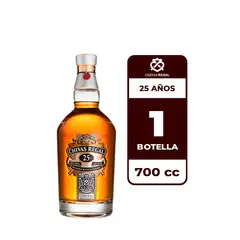 CHIVAS REGAL - Whisky 25 Años 40° 700cc