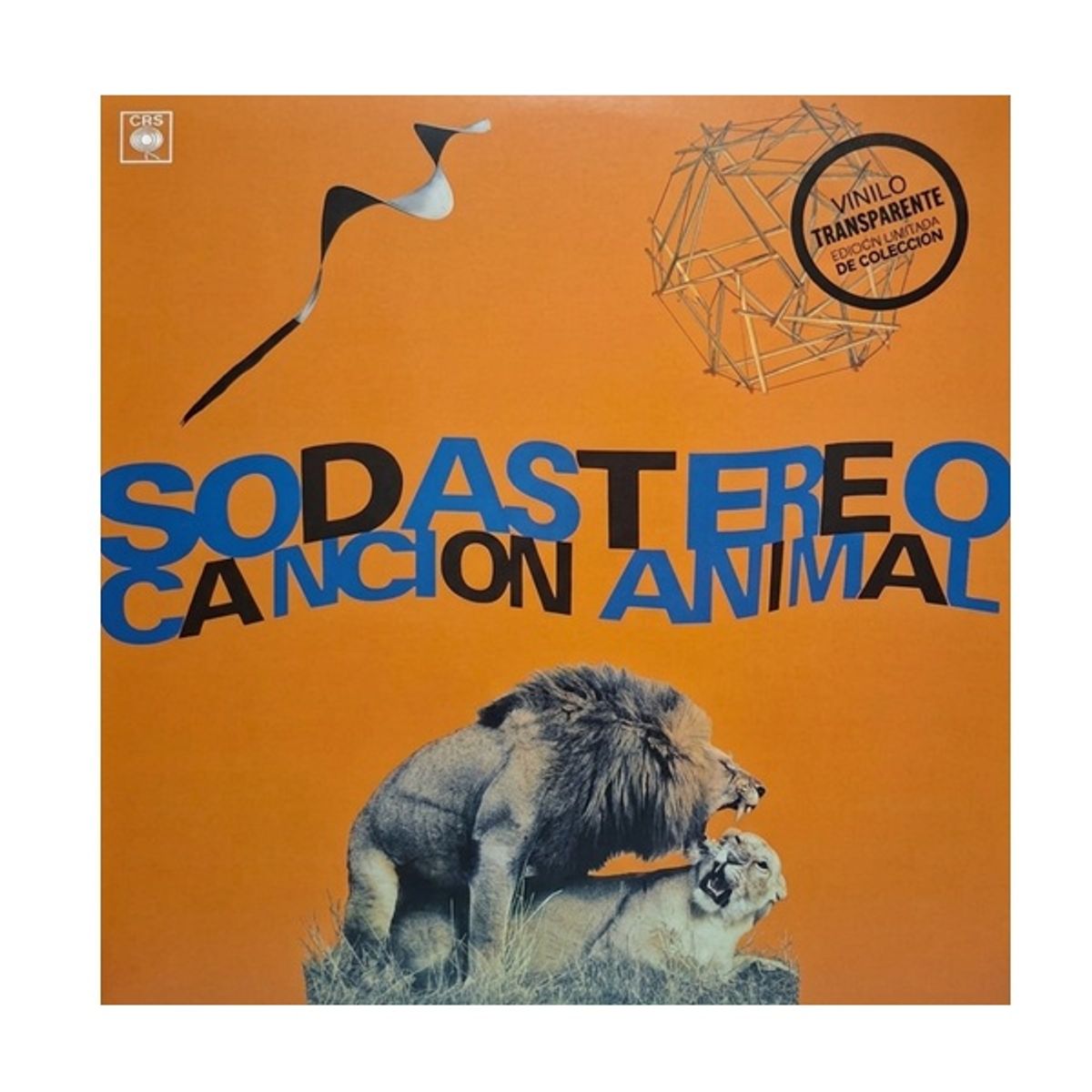 GENERICO - Soda Stereo Canción Animal - Vinilo Transparente