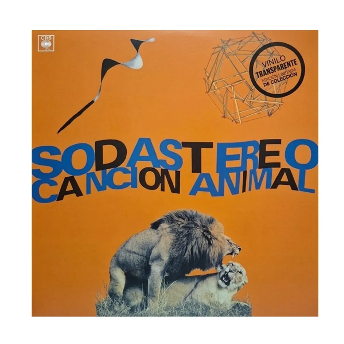 GENERICO - Soda Stereo Canción Animal - Vinilo Transparente