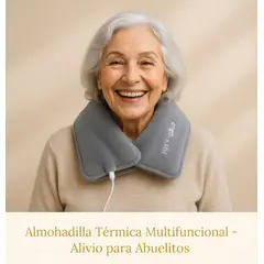 MOVI - Almohadilla Térmica Multifuncional con Calor Terapia de Calor para Cuello Espalda Hombros y Abdomen