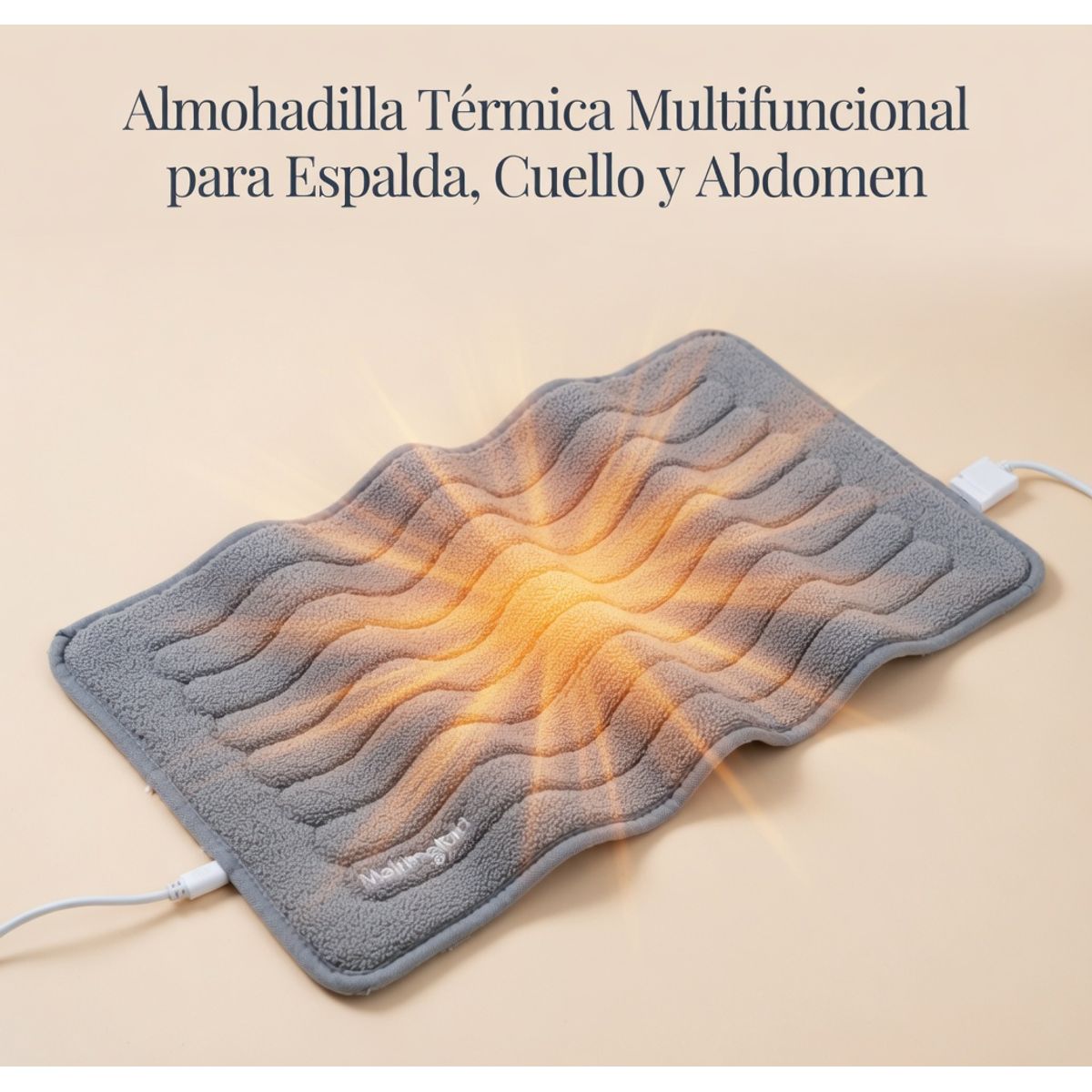 MOVI - Almohadilla Térmica Multifuncional con Calor Terapia de Calor para Cuello Espalda Hombros y Abdomen