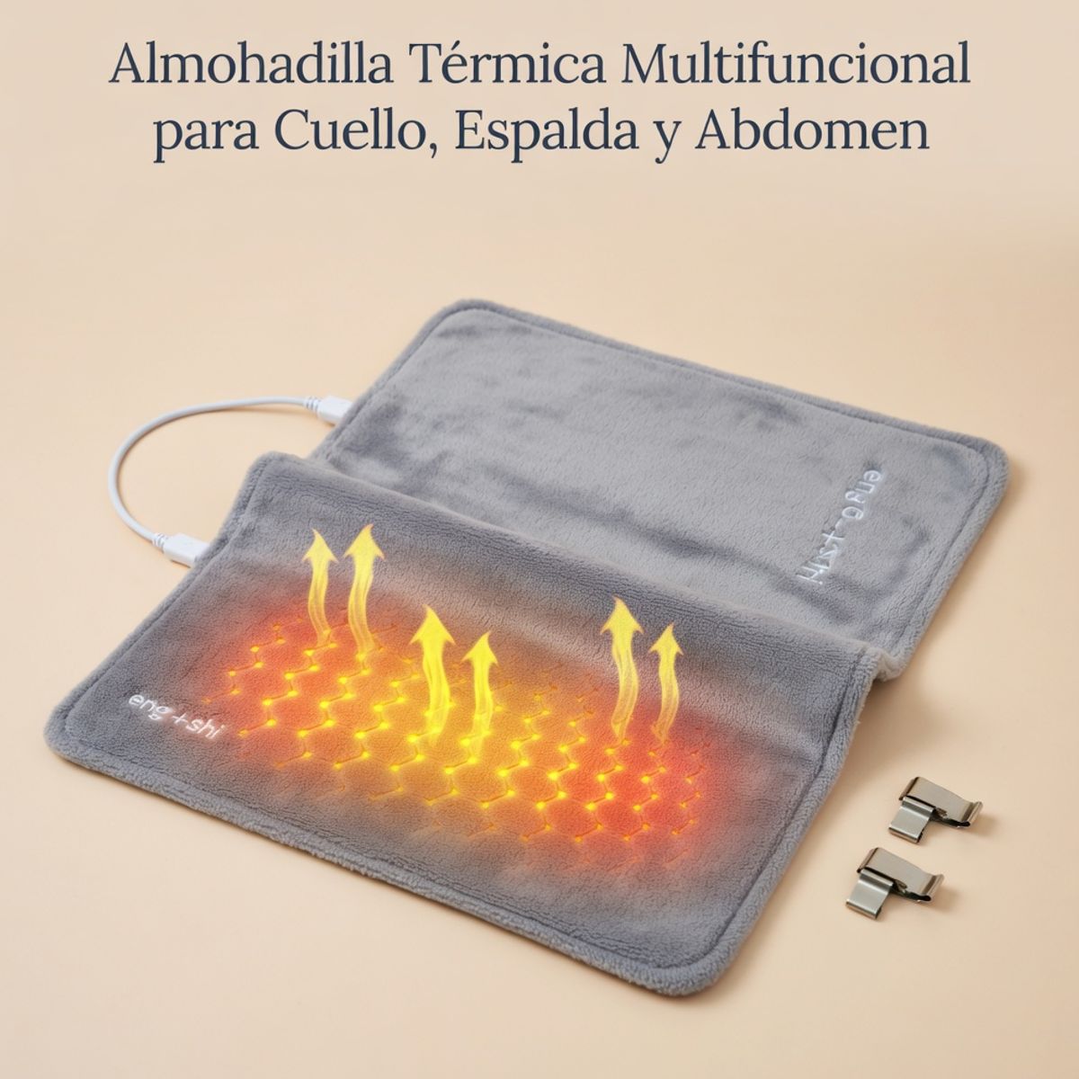 MOVI - Almohadilla Térmica Multifuncional con Calor Terapia de Calor para Cuello Espalda Hombros y Abdomen