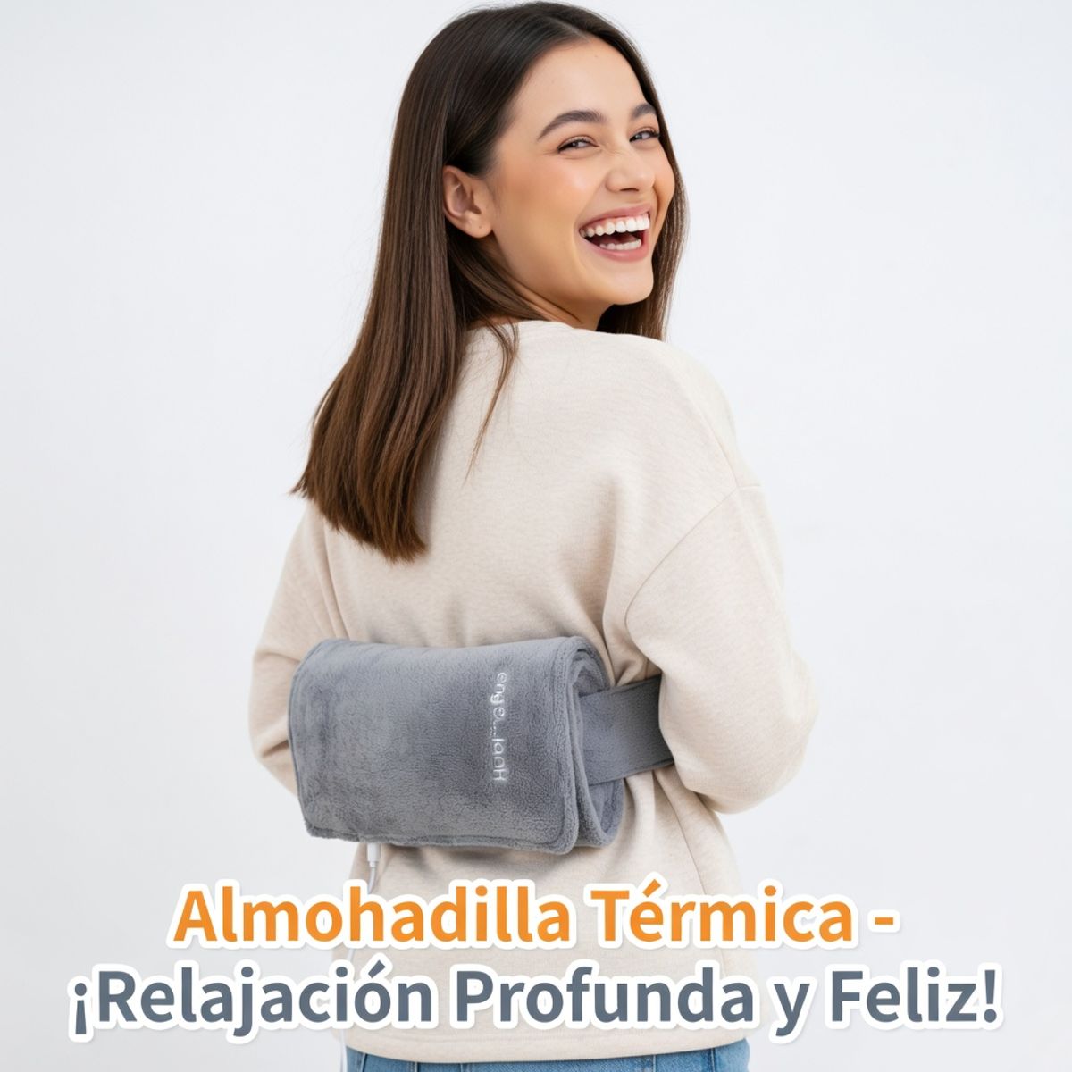 MOVI - Almohadilla Térmica Multifuncional con Calor Terapia de Calor para Cuello Espalda Hombros y Abdomen