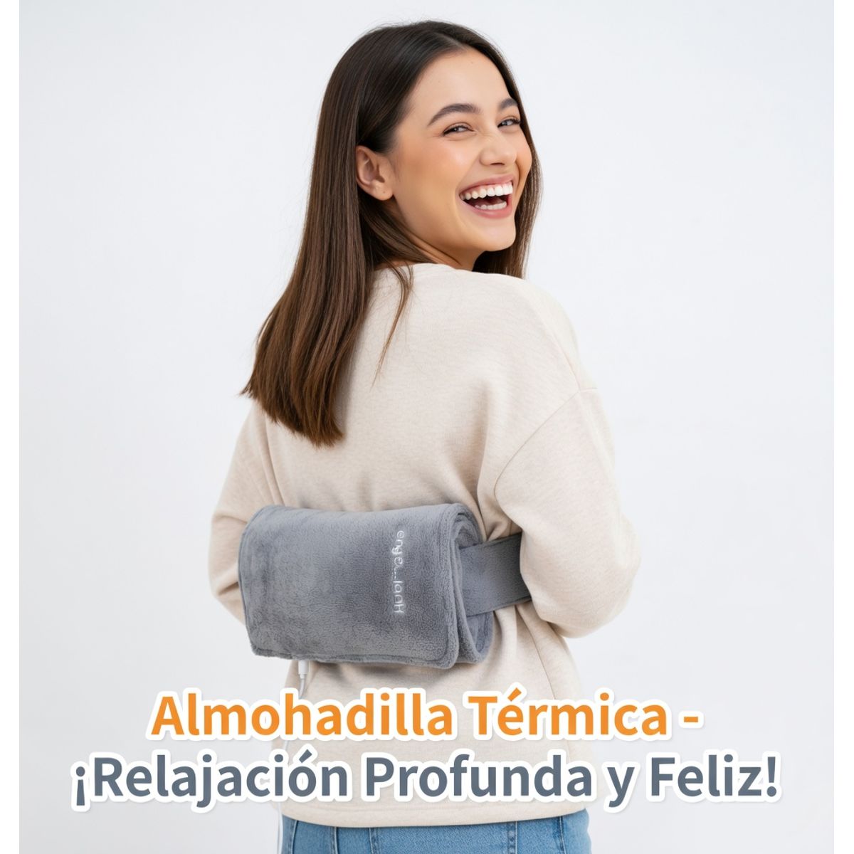 MOVI - Almohadilla Térmica Multifuncional con Calor Terapia de Calor para Cuello Espalda Hombros y Abdomen
