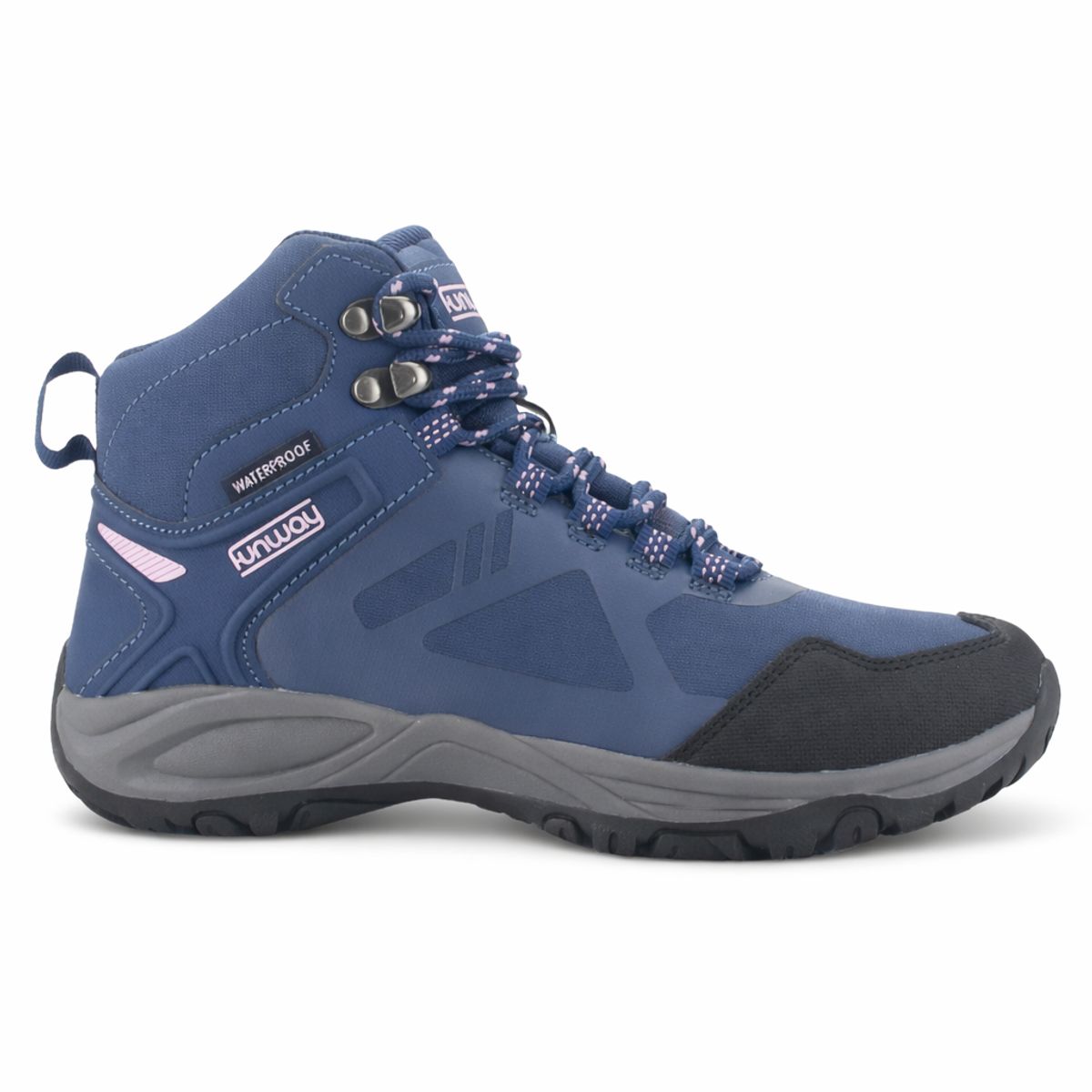 FUNWAY - Botin Outdoor Mujer Azul Casual Funway Rain