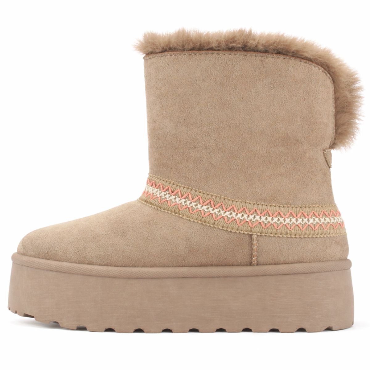 CHALADA - Botin Mujer Taupe Casual Chalada Pinguih