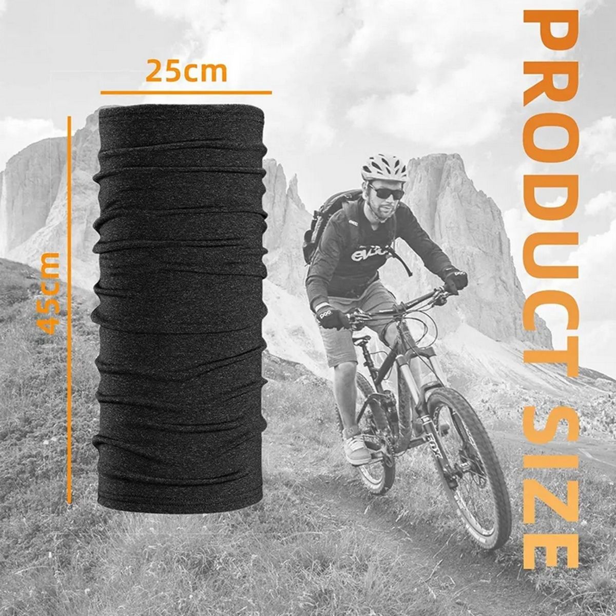 ROCKBROS - Bandana Térmica Cuello Elástico Rockbros Deportes Bicimoto