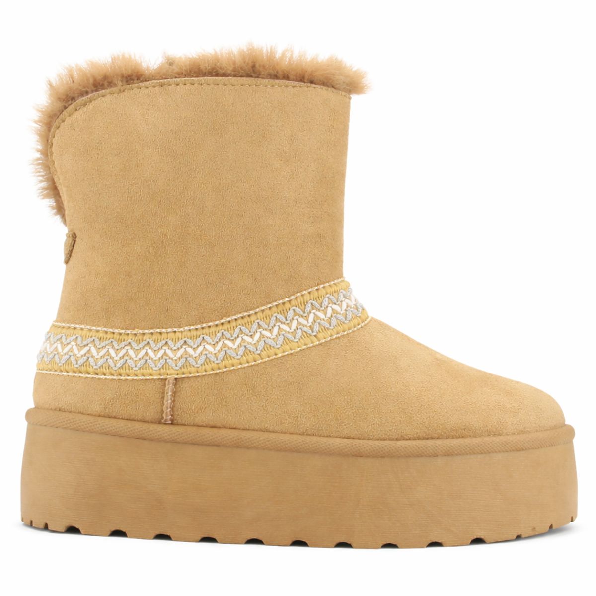 CHALADA - Botin Mujer Tostado Casual Chalada Pinguih