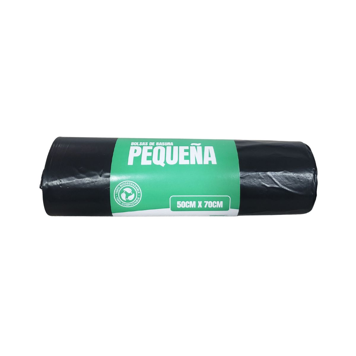 GENERICO - Pack 2 rollos Bolsas de Basura Pequeña 70x50cm