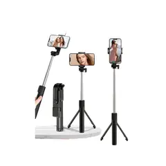 TIOZONEY - Palo Selfie Tripode Estabilizador Plegable Led Bluetooth