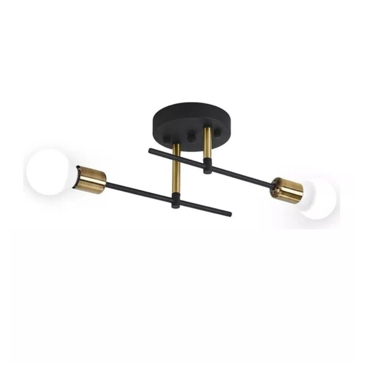 GENERICO - Lámparas Dormitorio Techo Colgante Led Modernas 2 Luces BELUG