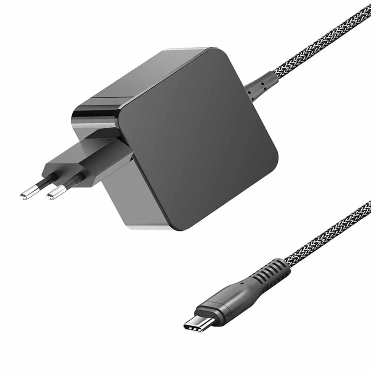 UTEK - Cargador USB-C a Corriente 65W PD Ultra Rápido Multidispositivo