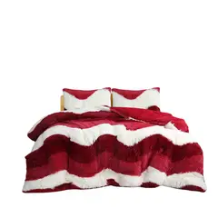 GENERICO - Cobertor De Invierno Peludo Diseño Moderno 2 Plazas