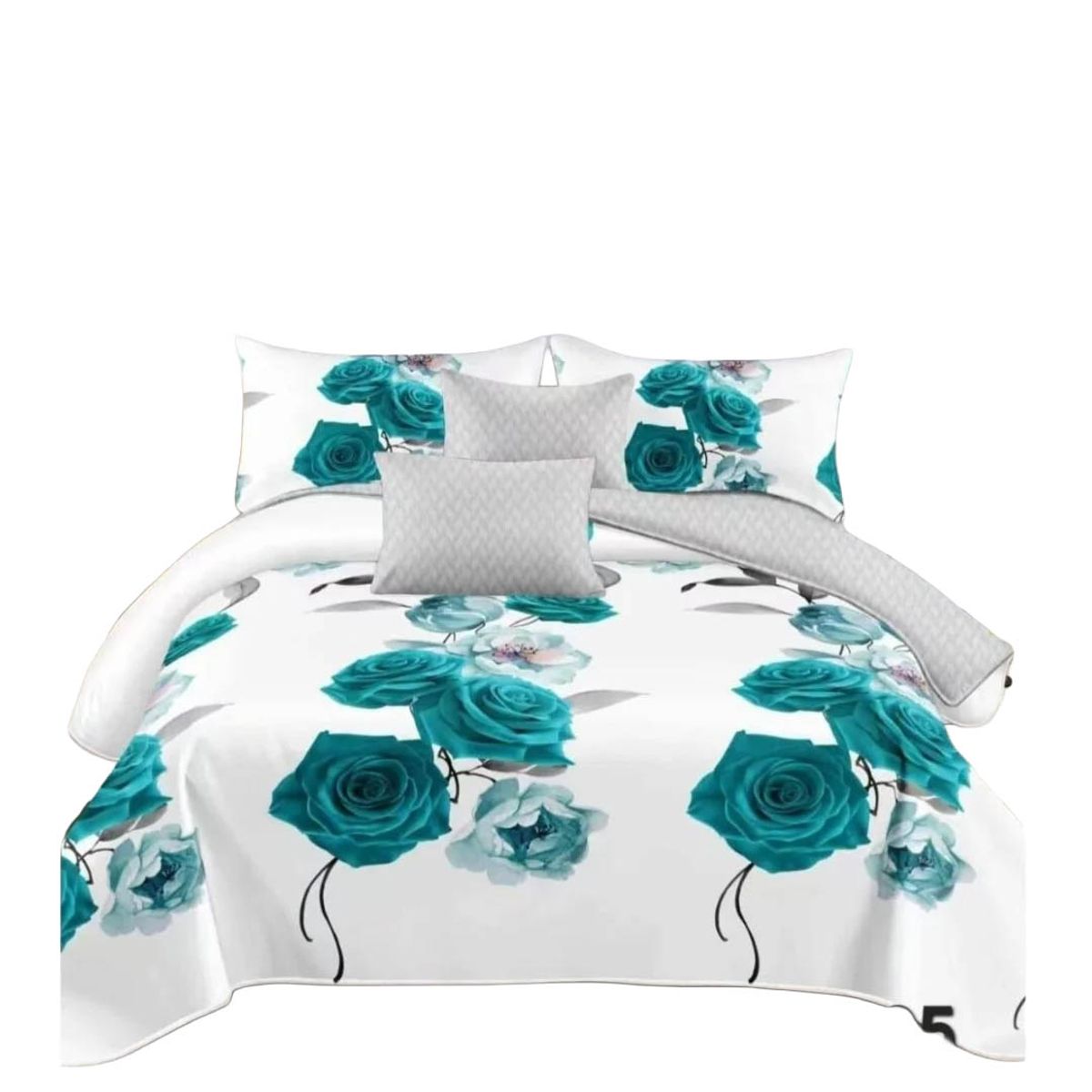 GENERICO - Cubrecama Quilt De Verano Tf Con Diseño 2 Plazas