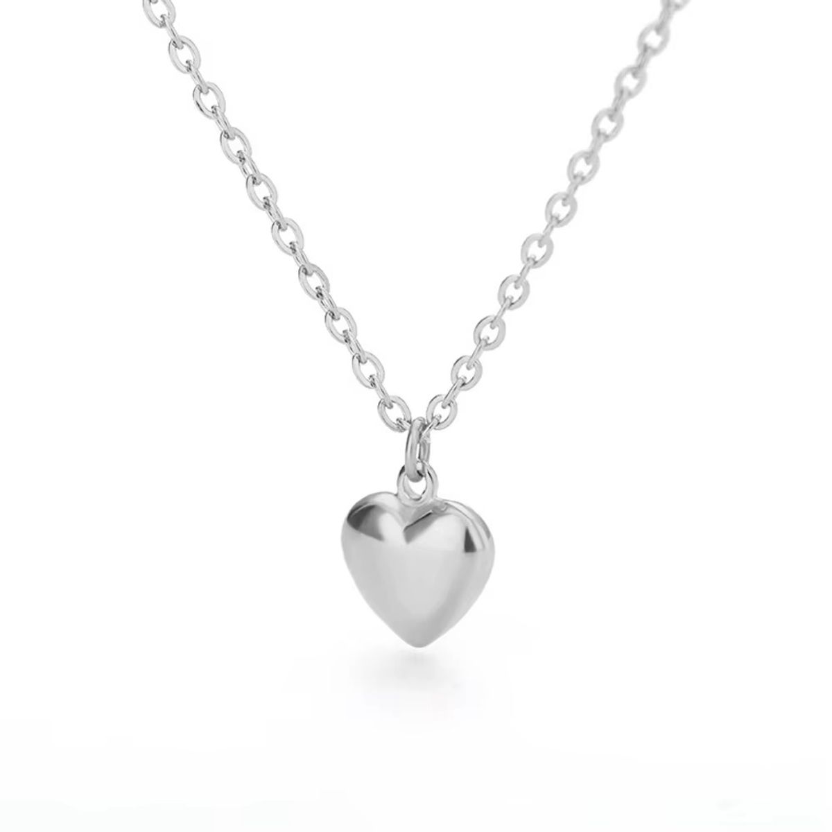 LUXURYJOYAS - Collar Corazón Baño Oro 18kt Clásico San Valentín LUXURYJOYASCL