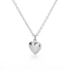 LUXURYJOYAS - Collar Corazón Baño Oro 18kt Clásico San Valentín LUXURYJOYASCL