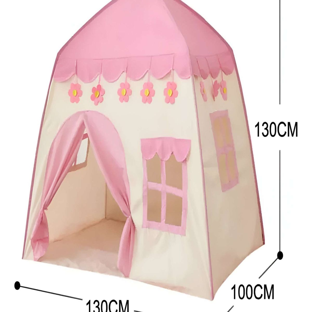 GENERICO - CARPA DE NIÑA CON FORMA DE CASA ROSADA