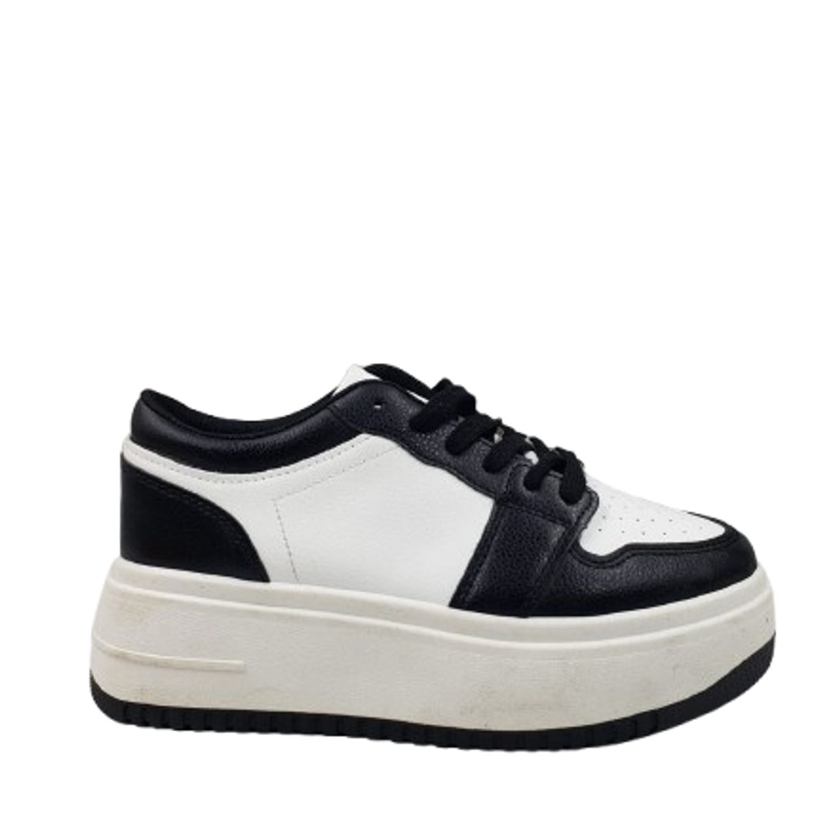 HERIEL - Zapatilla BlancoNegro Urbana