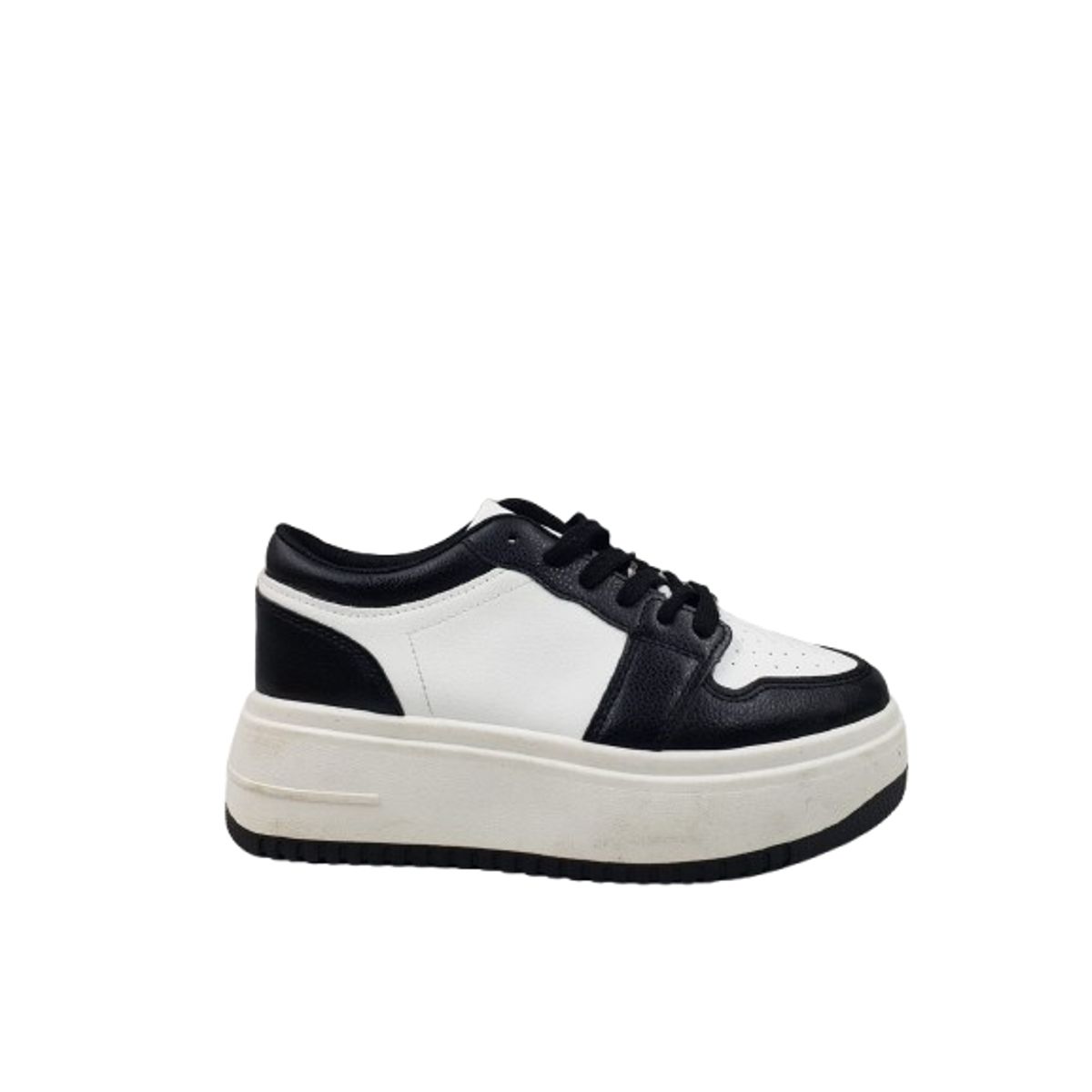 HERIEL - Zapatilla BlancoNegro Urbana