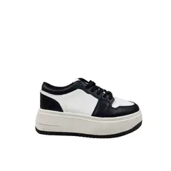 HERIEL - Zapatilla BlancoNegro Urbana