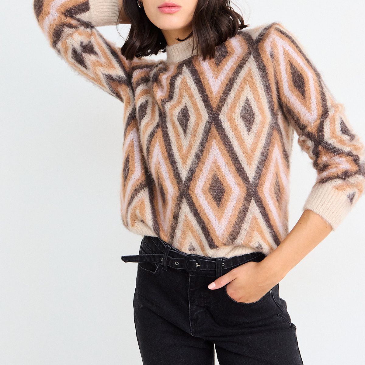 IO - Sweater Fantasia Mujer Beige Io