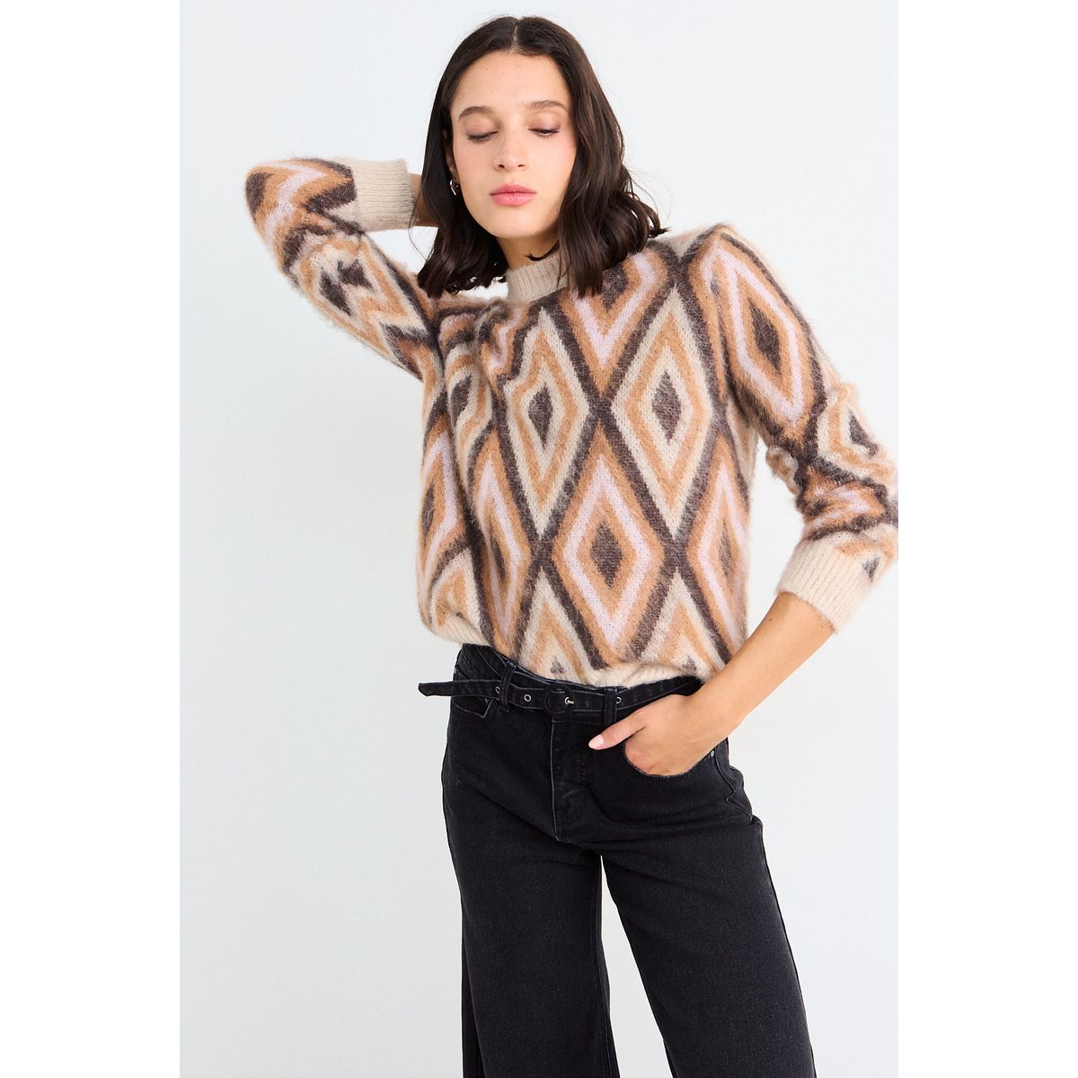 IO - Sweater Fantasia Mujer Beige Io
