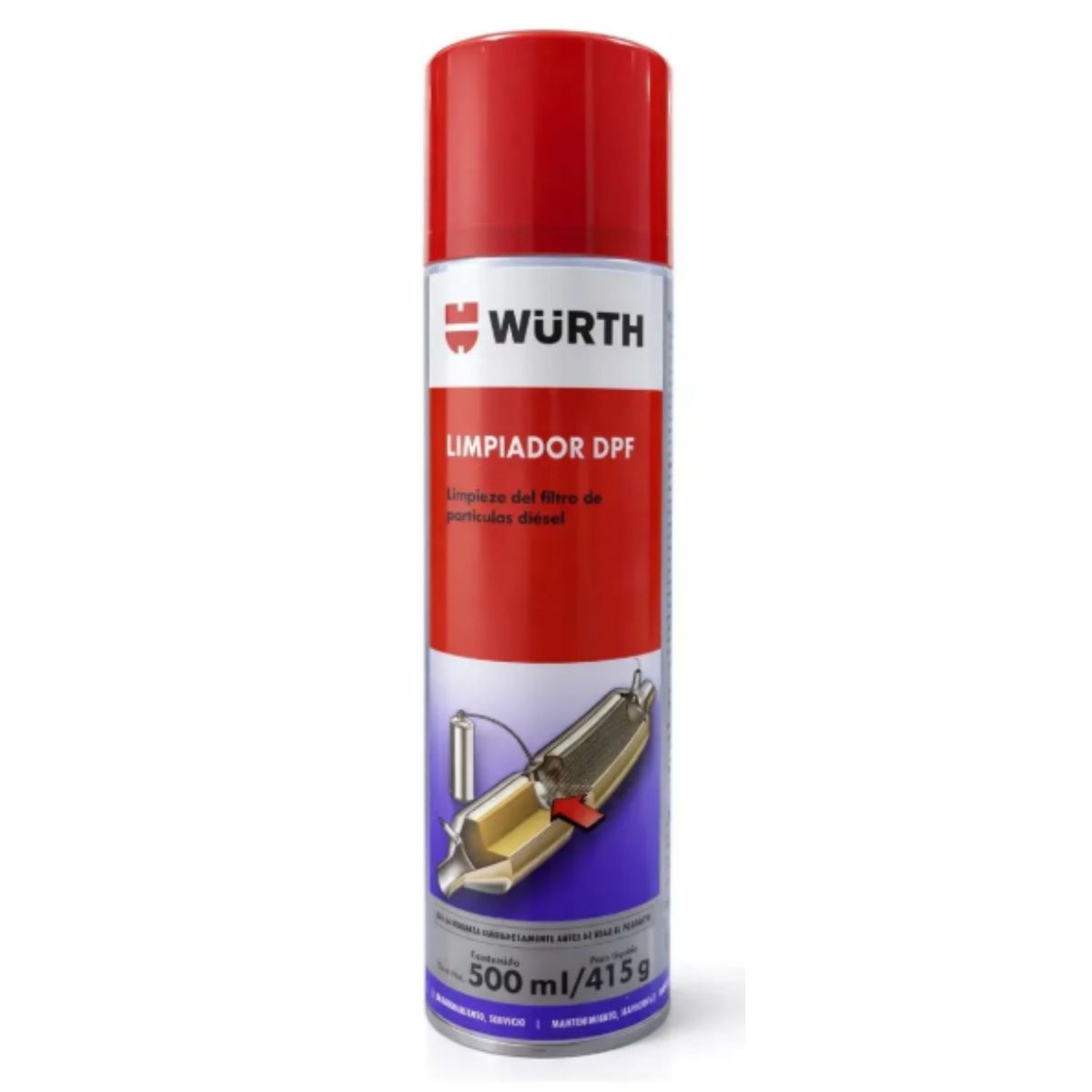 WURTH - Limpia Filtro de Particulas Diesel DPF Cleaner Wurth