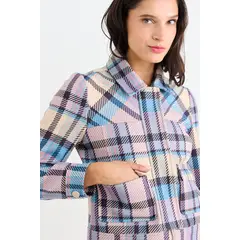 IO - Casaca Fantasia Mujer Beige