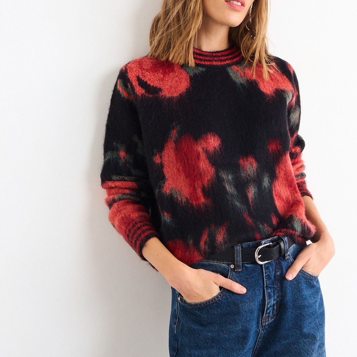 IO - Sweater Fantasia Mujer Naranjo Io