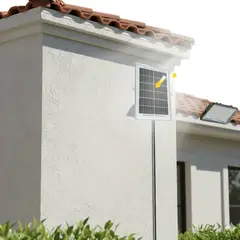 GENERICO - FOCO REFLECTOR 144 LED 1000W + PANEL SOLAR CONTROL REMOTO IP66