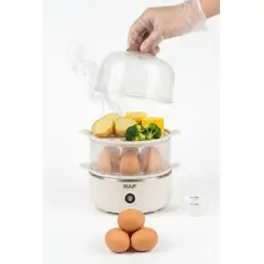 GENERICO - Vaporera multifuncional 2 niveles de cocción