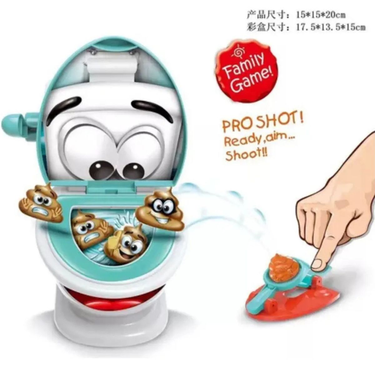 GENERICO - Juego de Mesa Poop Shoot