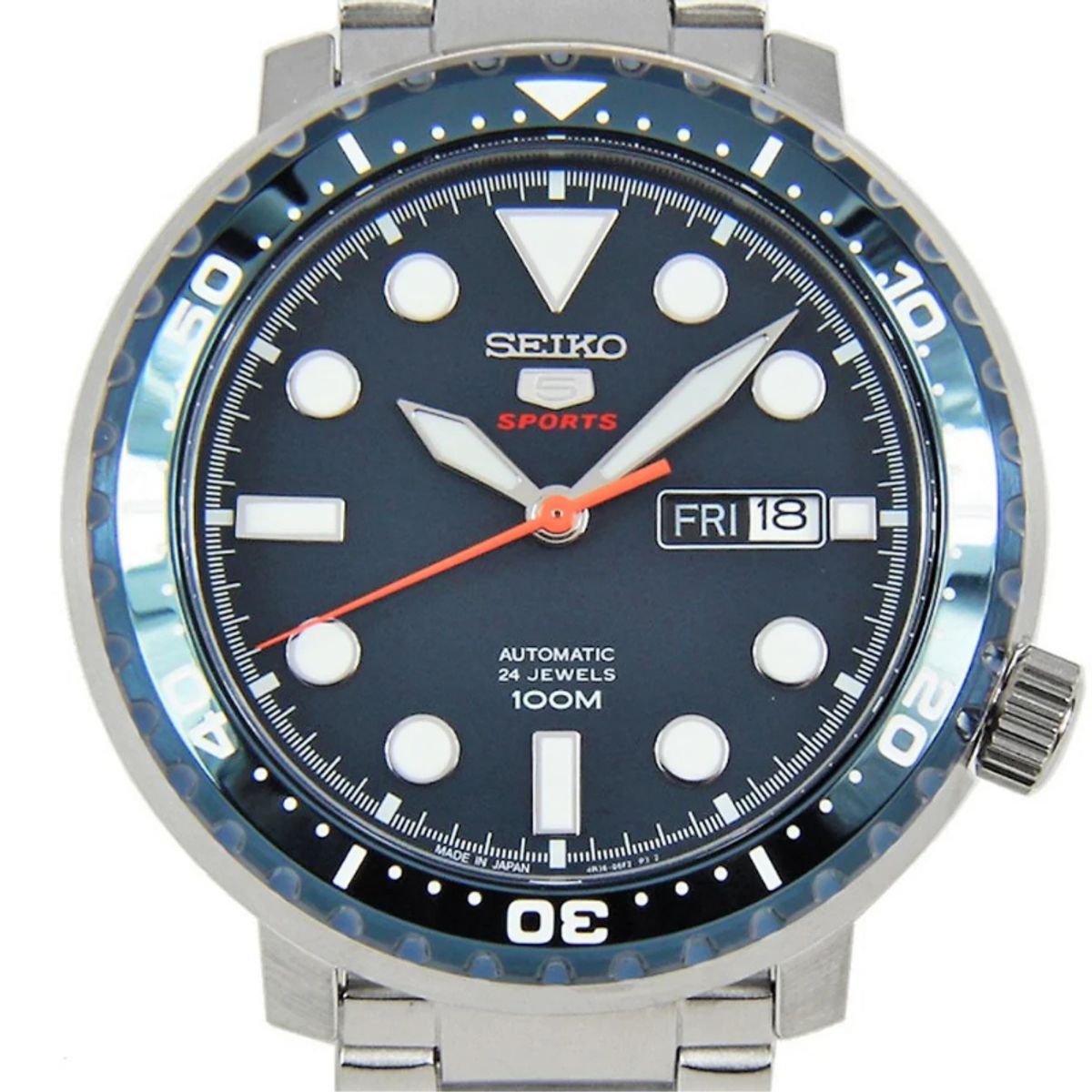 SEIKO - Reloj Seiko Hombre 5 Sports Srpc63j1 Made In Japan