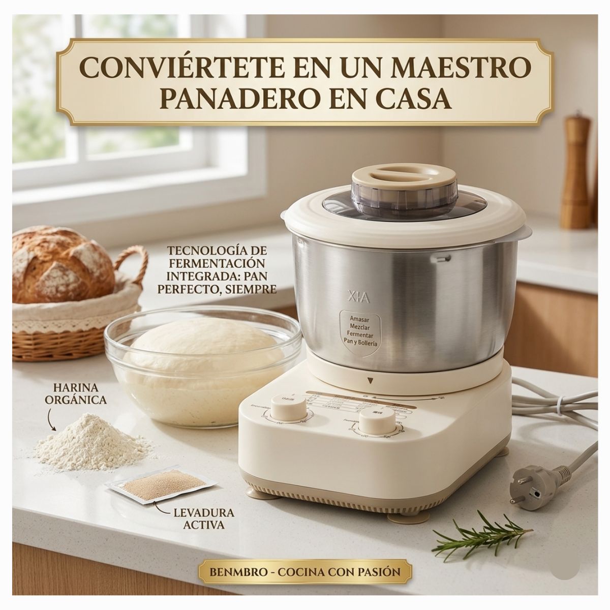 GENERICO - Batidora Repostera Profesional 5 Litros