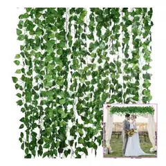 GENERICO - Planta Artificial Enredadera 24 Tiras 210 cm Decoración