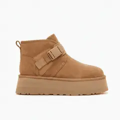 BOVINITA - Bota Mujer Pantubota Chiporro Plataforma Botin Invierno