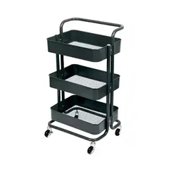 GENERICO - Carrito Organizador Almacenamiento 3 Niveles Con Ruedas Labg