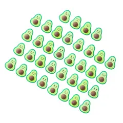 GENERICO - Pack 36 Gomas de Borrar Con Forma De Palta - Cumpleaños
