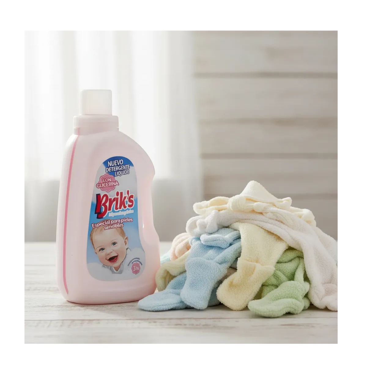 GENERICO - Detergente Briks Hipoalergenico 3litros