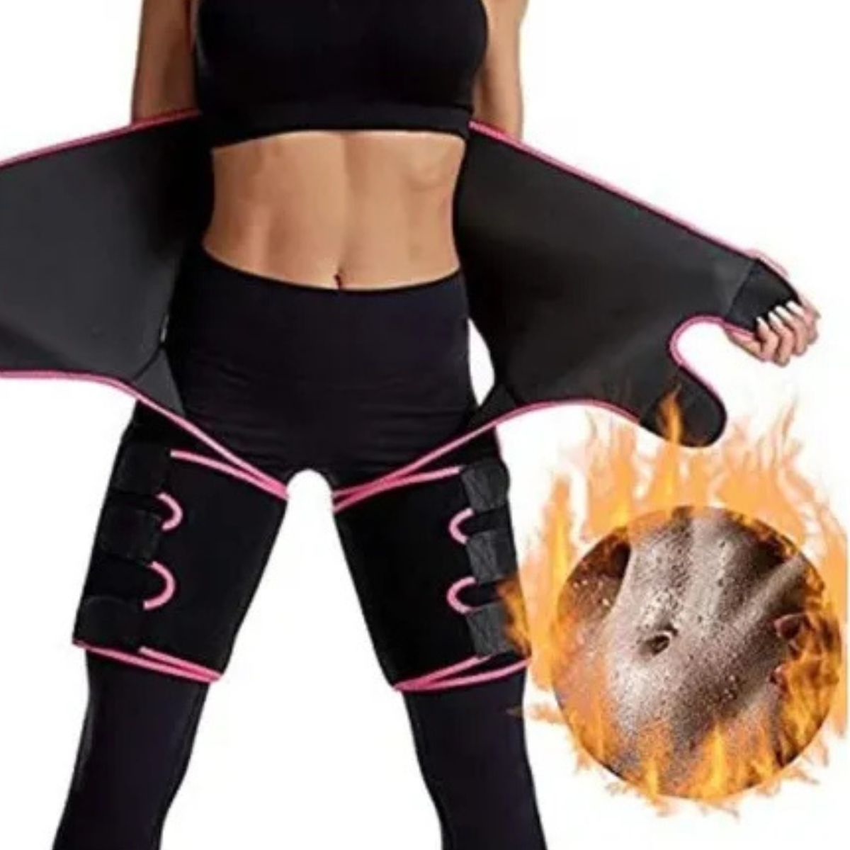 GENERICO - Faja Térmica Femenina Moldeadora 3 En 1