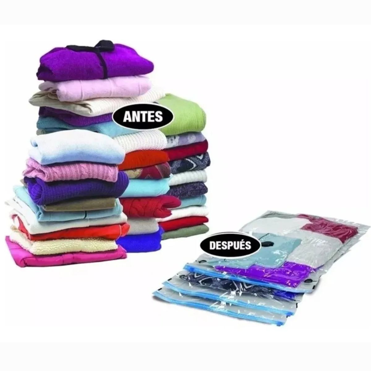 GENERICO - Bolsas de Vacío Con Válvula 60x80 CM