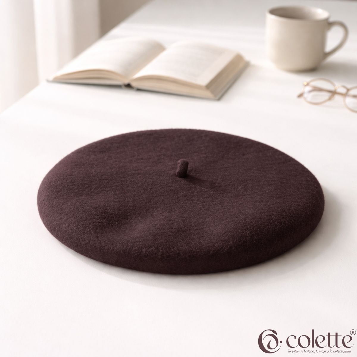 COLETTE - Boina Francesa Parisina Modelo Classic Beret