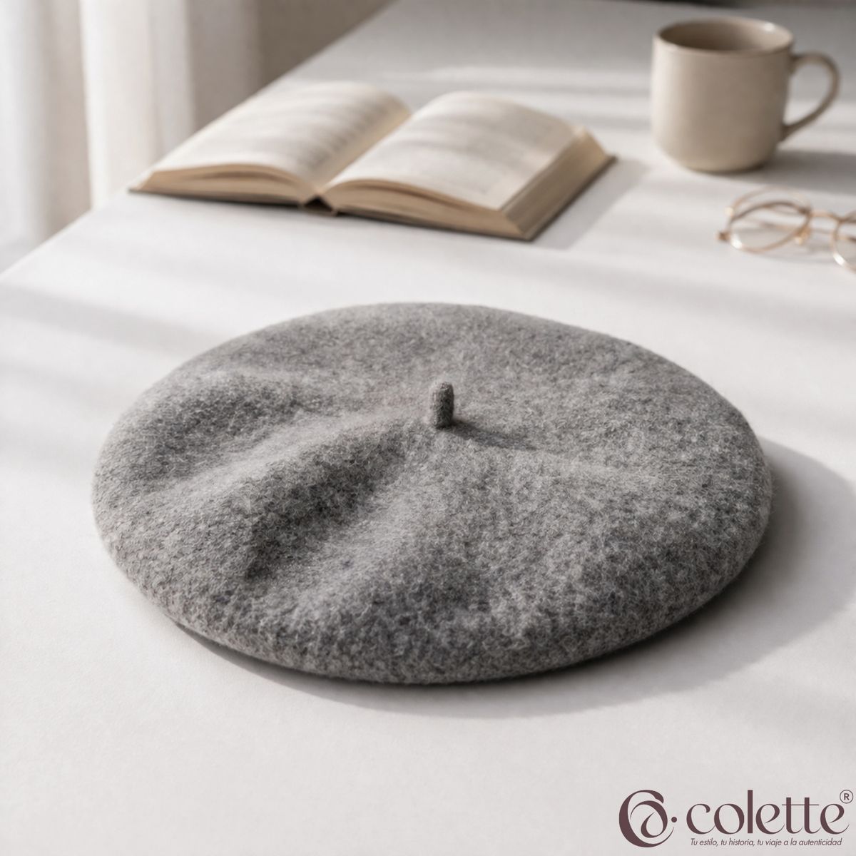COLETTE - Boina Francesa Parisina Modelo Classic Beret