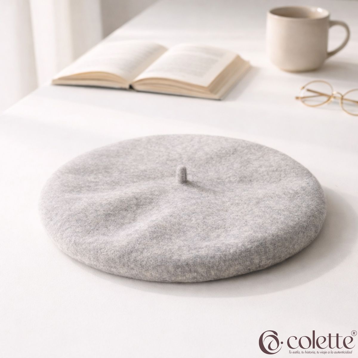 COLETTE - Boina Francesa Parisina Modelo Classic Beret