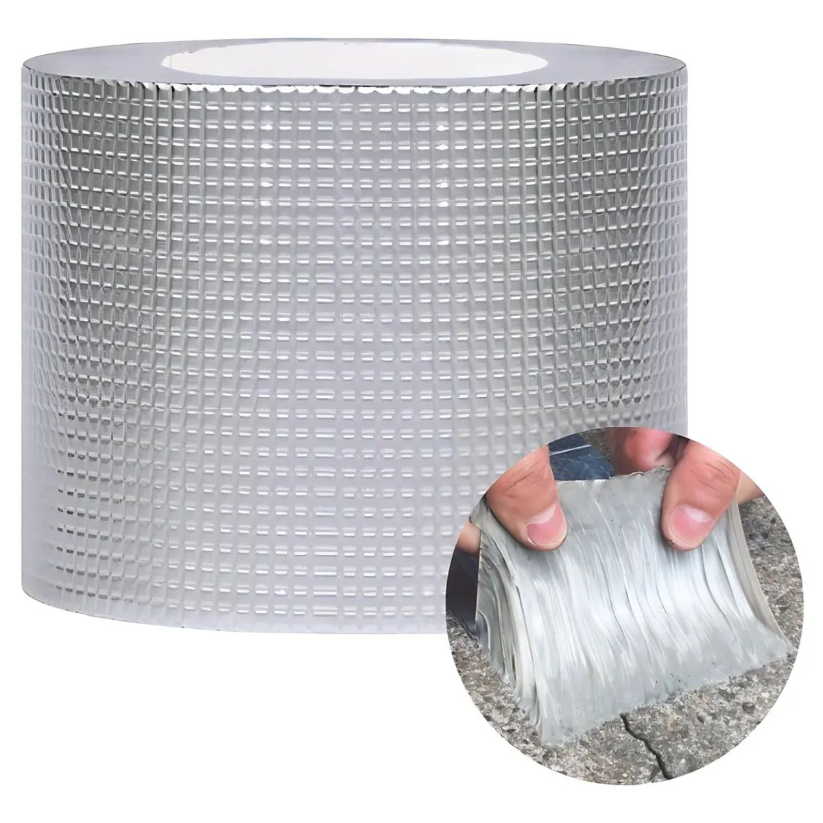 GENERICO - Cinta Sellador Butilo Techo Gotera Impermeable 10cmx5mtrs