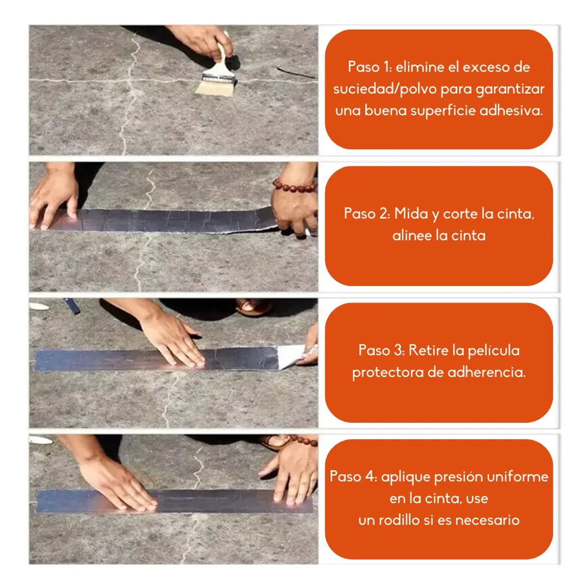 GENERICO - Cinta Sellador Butilo Techo Gotera Impermeable 50cmx5mtrs